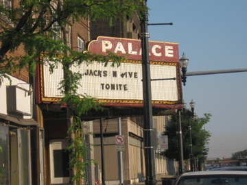 The Palace Theater in Gary, IN.